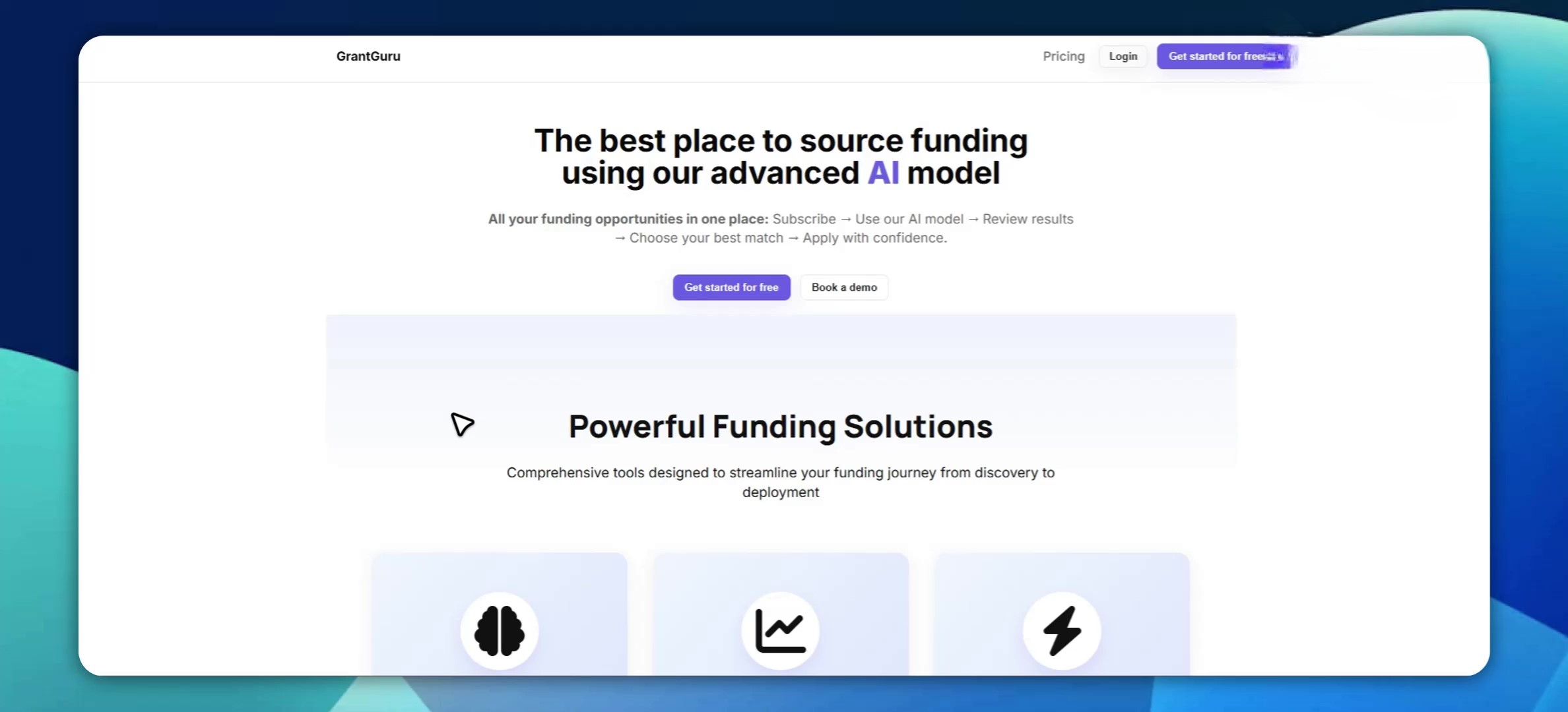 Product demo placeholder